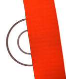 Orange Plain Crepe Fabric