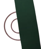 Bottle Green Colour Plain Crepe Fabric