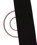 Black Colour Plain Crepe Fabric