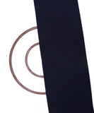 Navy Blue Colour Plain Crepe Fabric