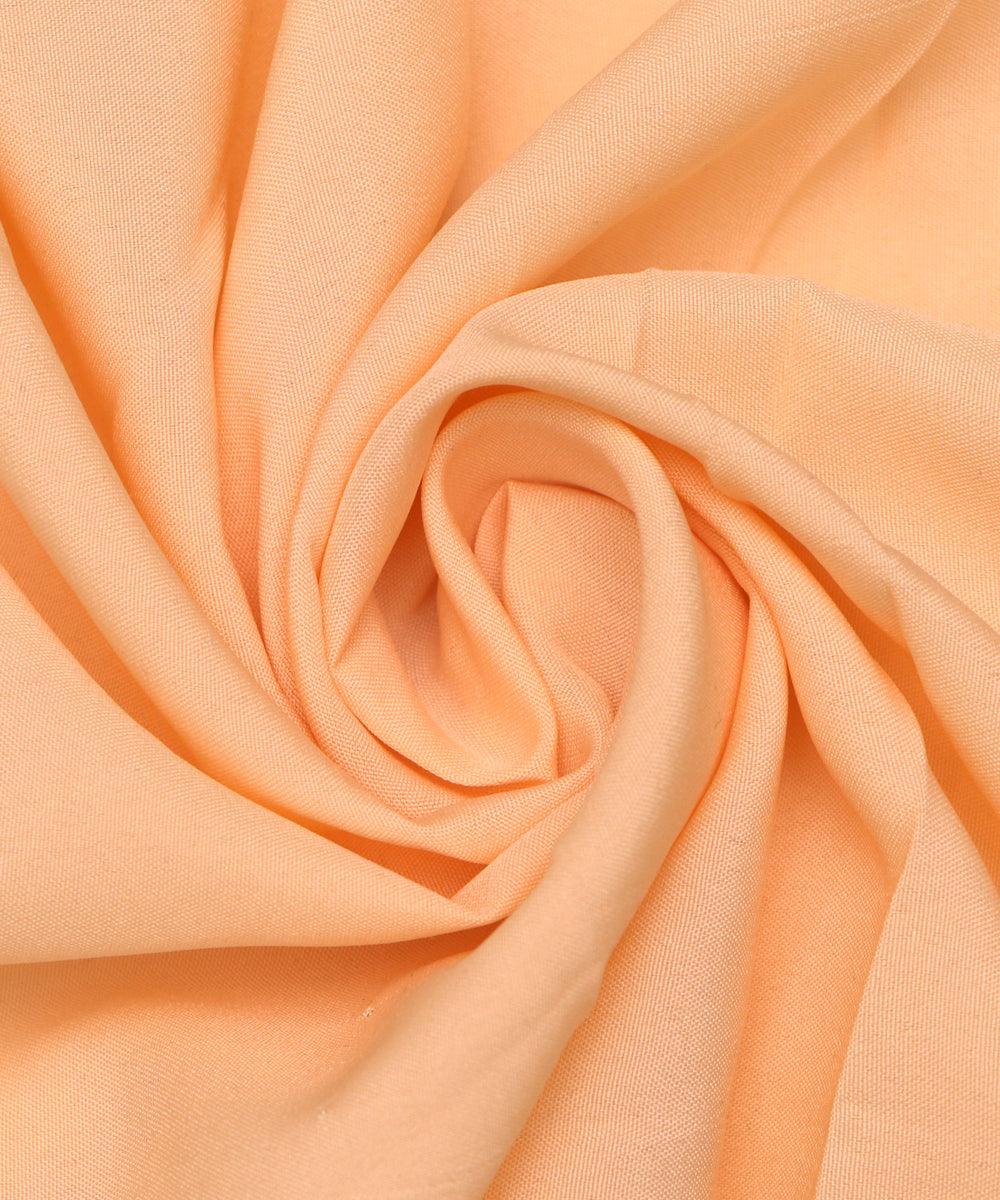 ivory plain crepe fabric