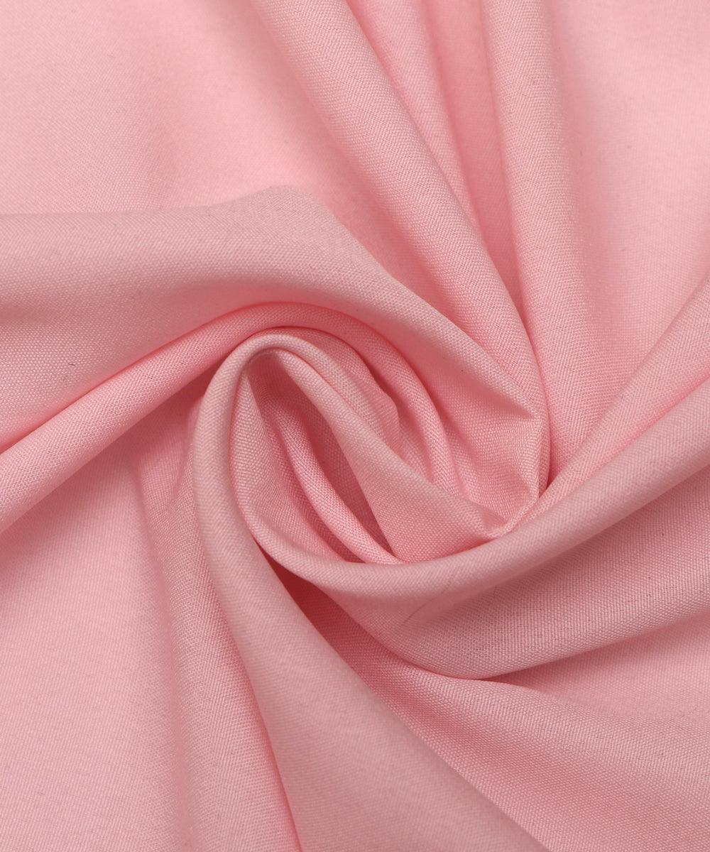 light pink plain crepe fabric