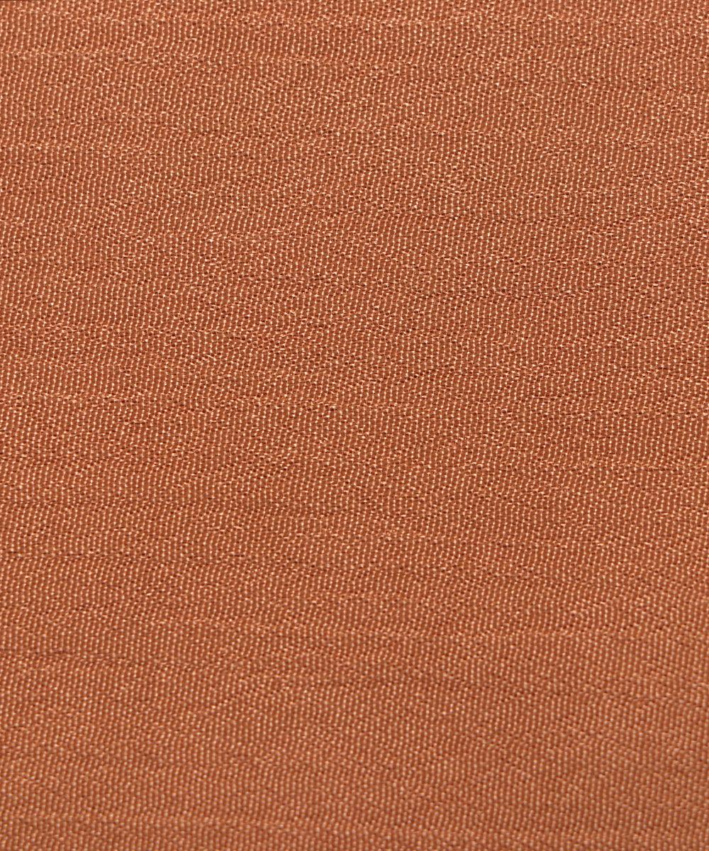 golden color plain chinon silk fabric