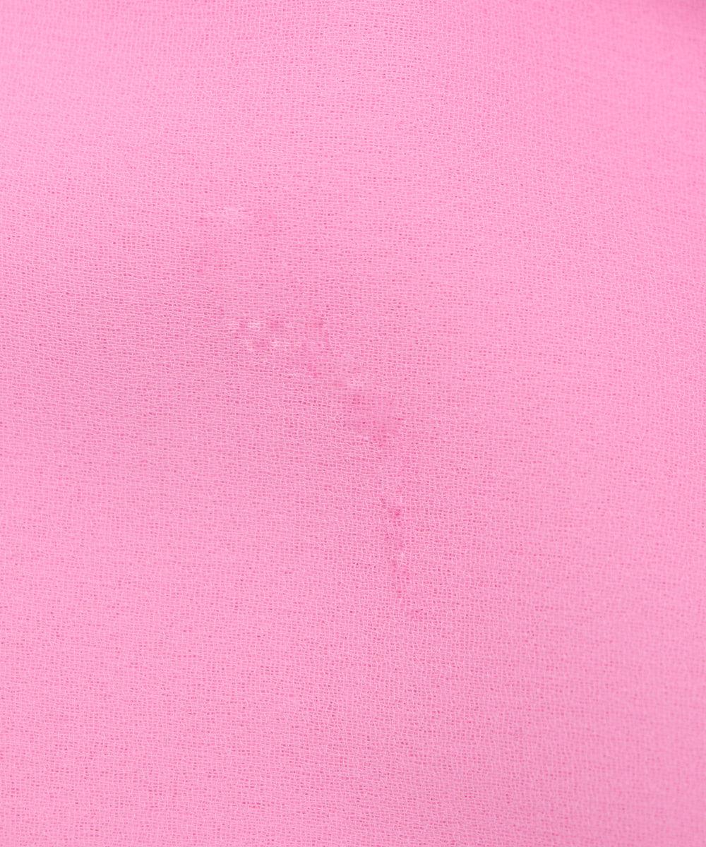 Light Pink Colour Plain Georgette Fabric