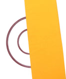 Mango Yellow Colour Plain Georgette Fabric