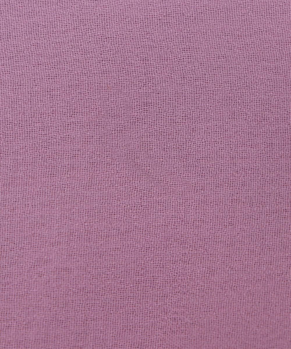 Lavender Colour Plain Georgette Fabric