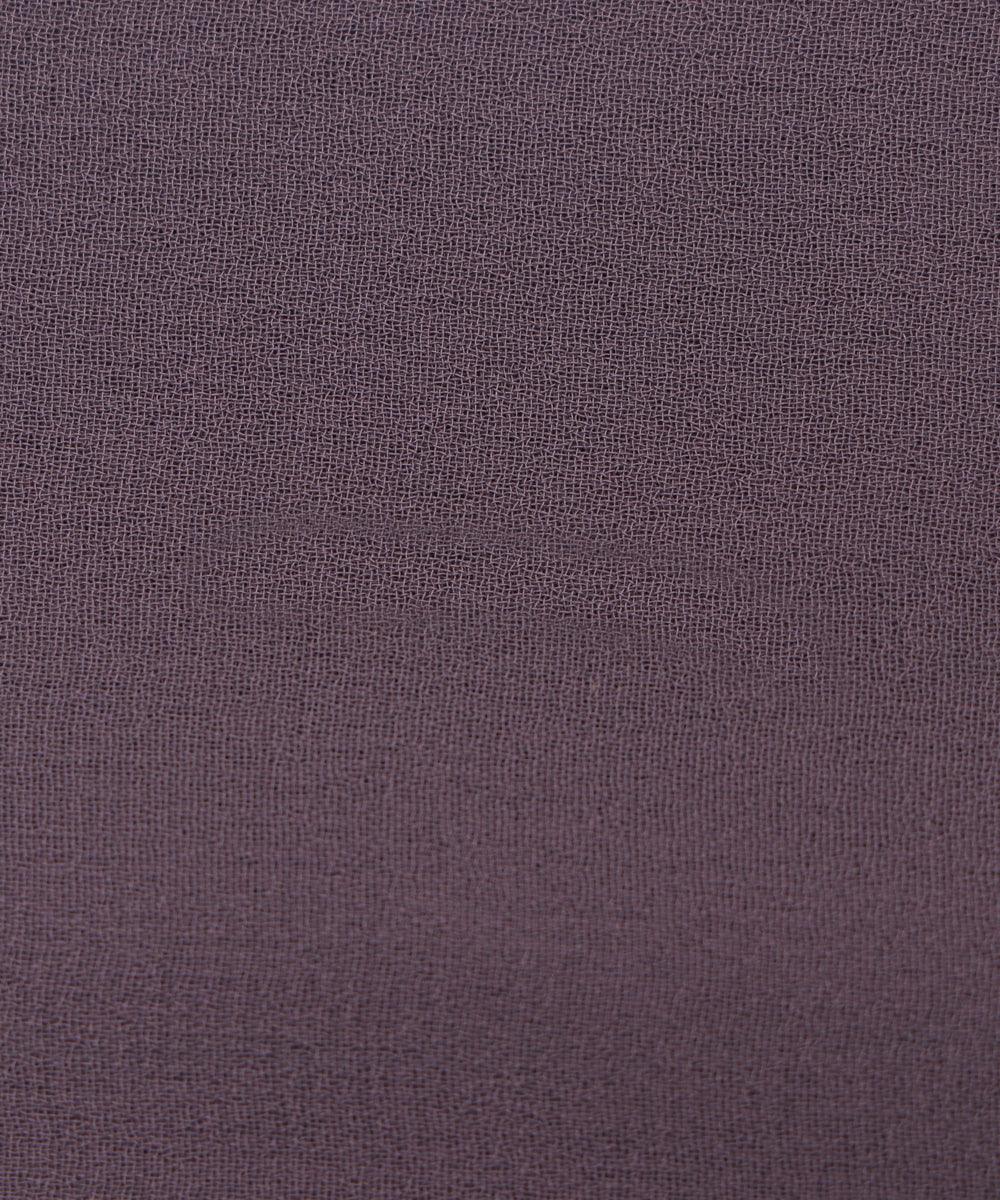 Grey Colour Plain Georgette Fabric
