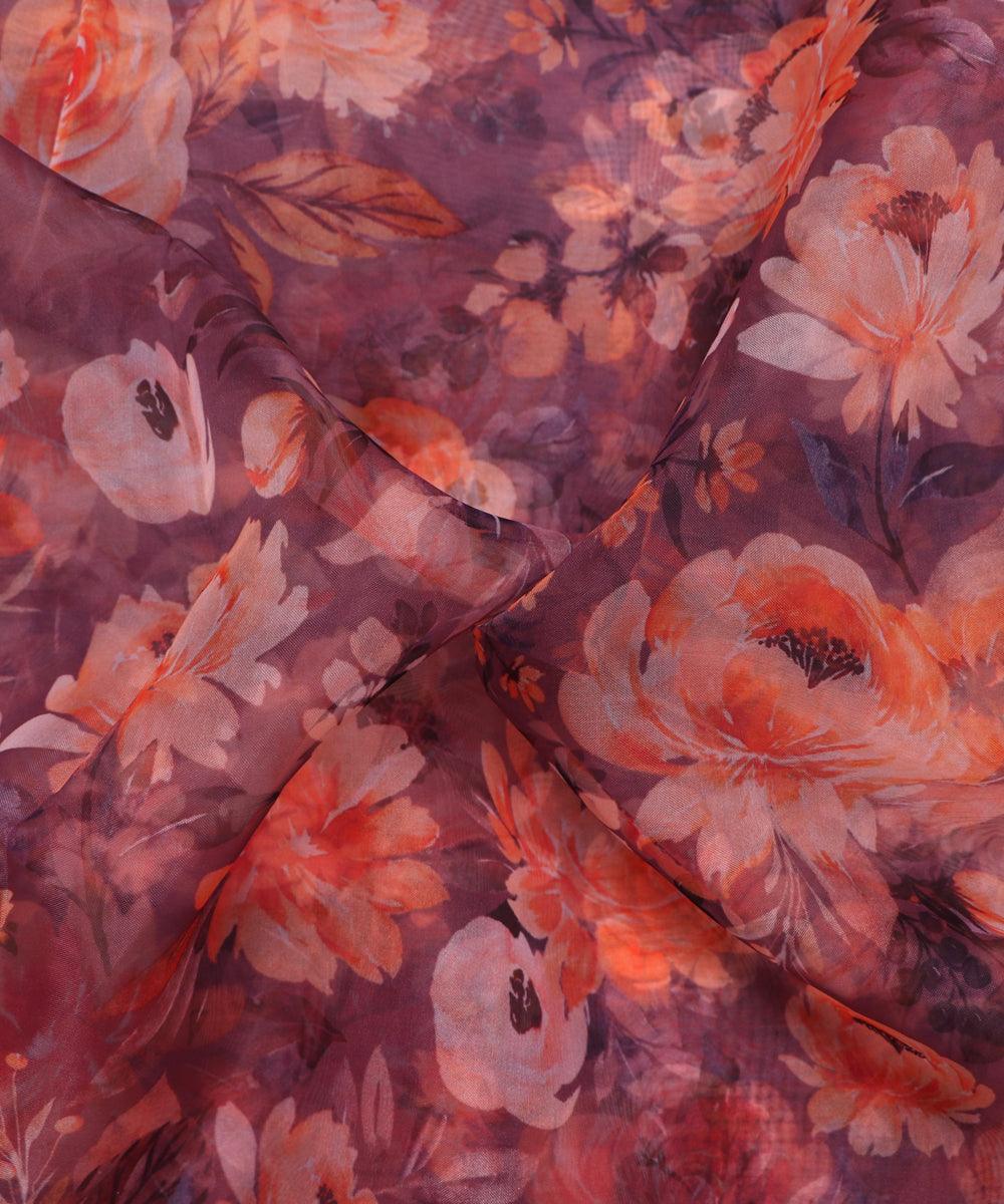 Shop New Organza Silk Fabric Online At Fabric Dekho