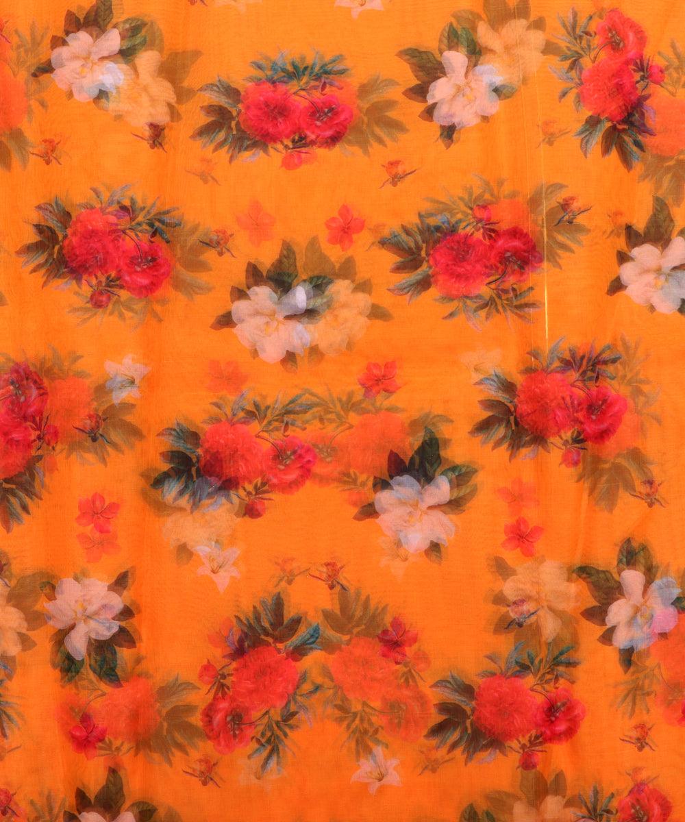 Premium Organza Printed Fabrics Online At Best Price