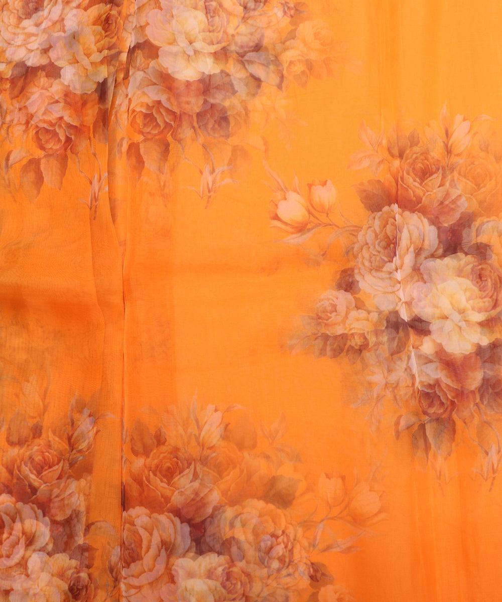 Premium Organza Printed Fabrics Online At Best Price