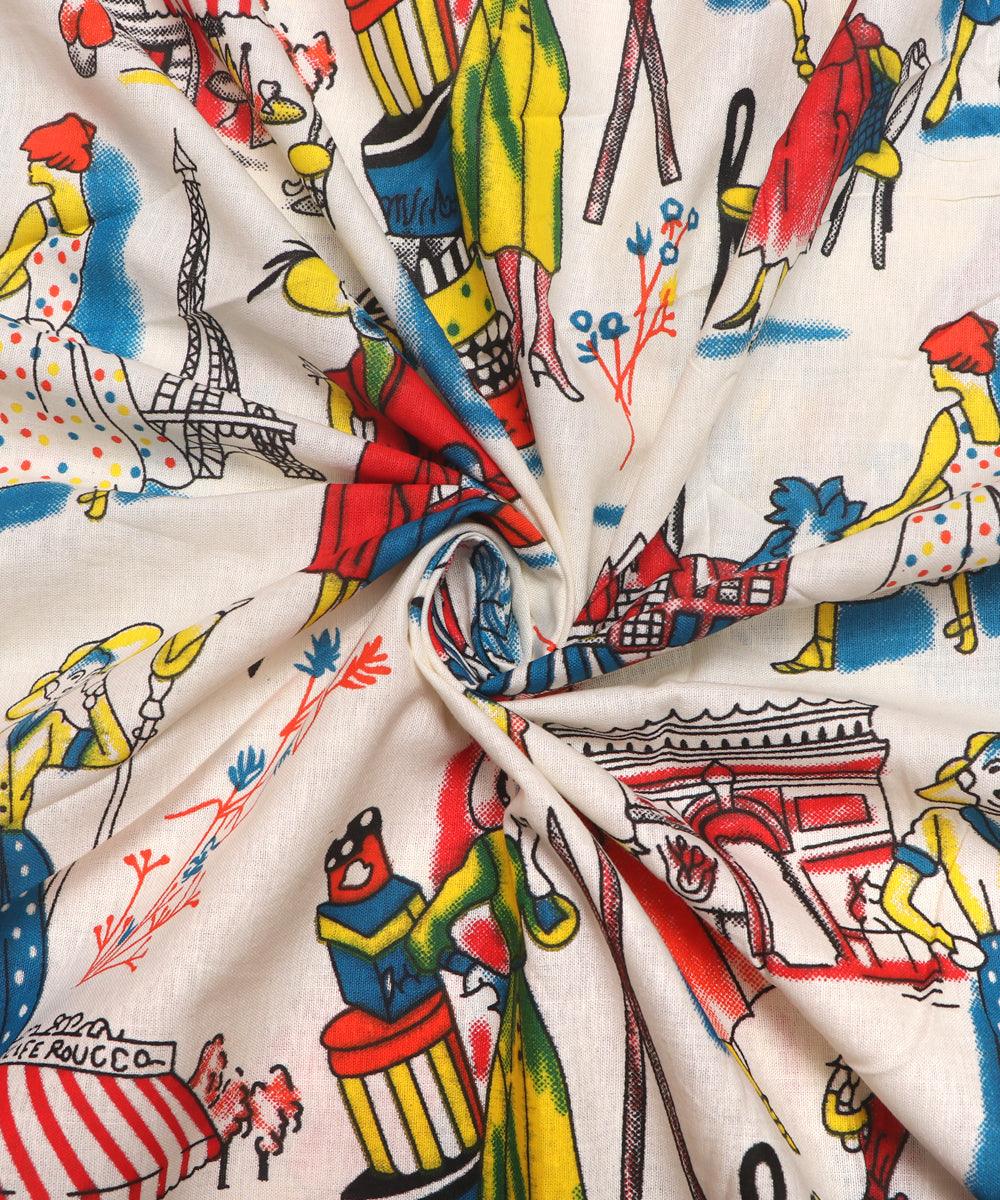 Printed Cotton Fabric online At Fabric Dekho