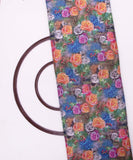 Multi Color Floral Design Cotton Digital Print Fabric