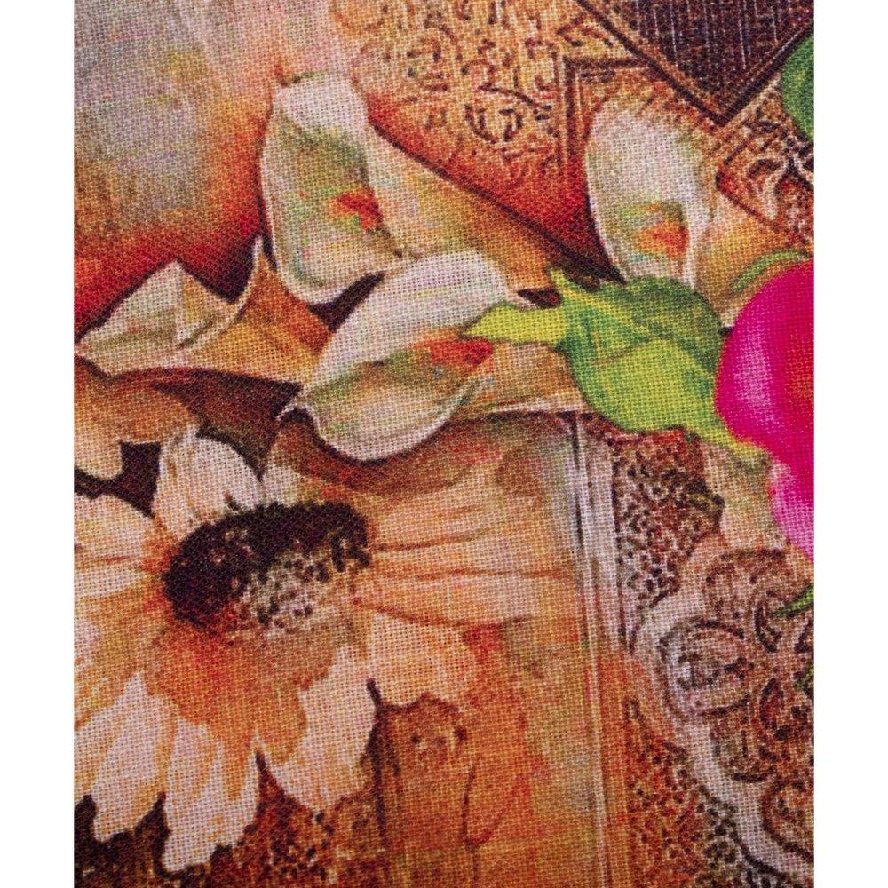 Buy Printed Ikat Cotton Fabrics Online At Fabric Dekho