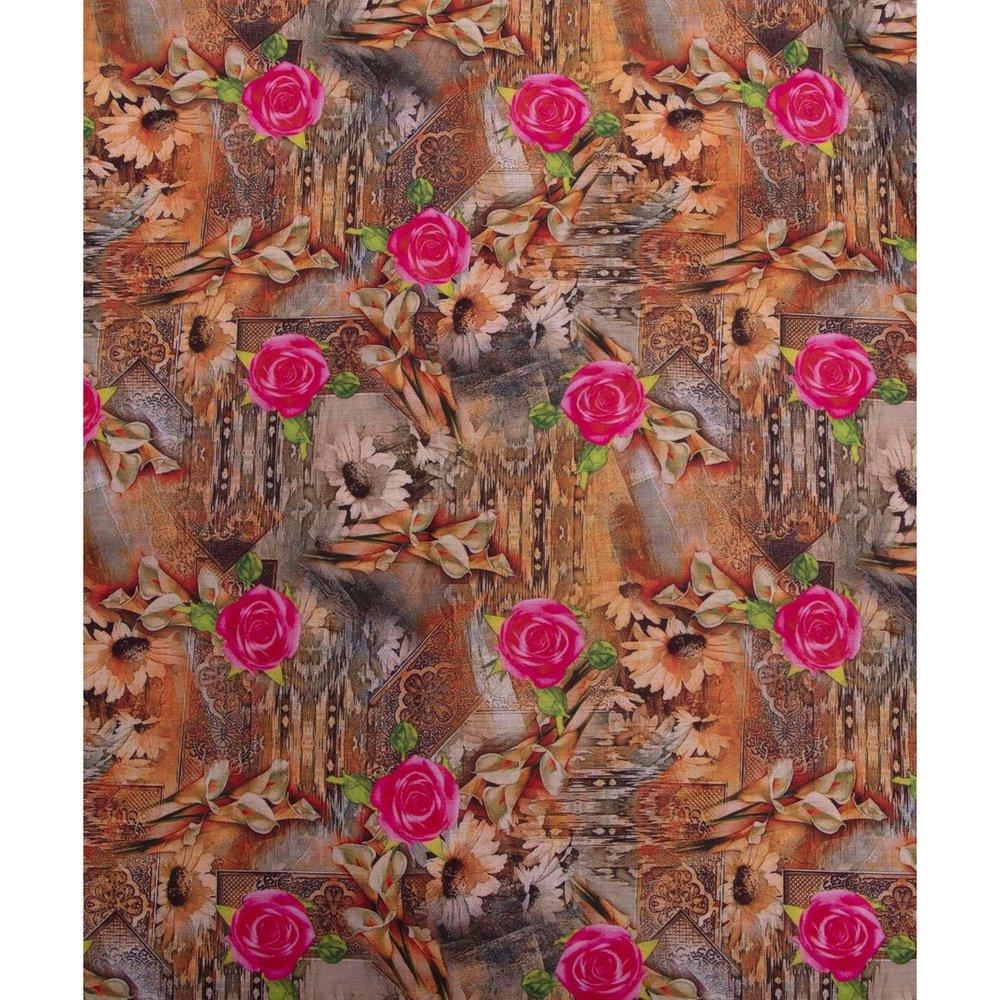 Buy Printed Ikat Cotton Fabrics Online At Fabric Dekho