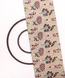 Blue Peacock Print Cotton Handloom Print