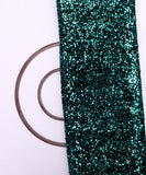 Black Colour Heavy Sequin Embroidery Velvet Fabric