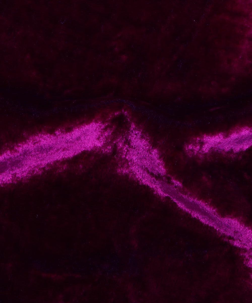 wine plain velvet fabric b106 6000