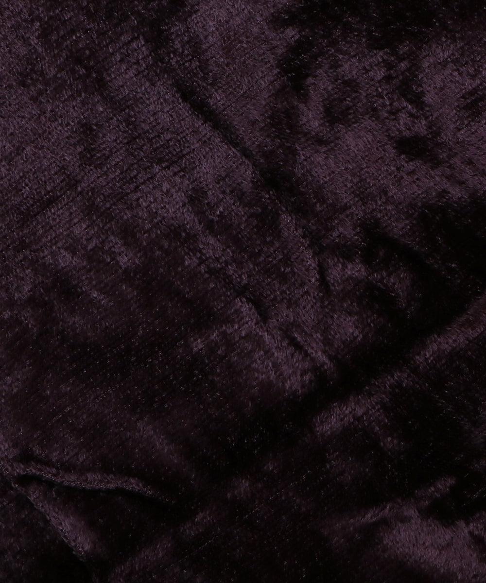 brown plain velvet fabric b106 6001