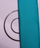 Firozi Blue Colour Plain Glazed Jam Cotton Fabric