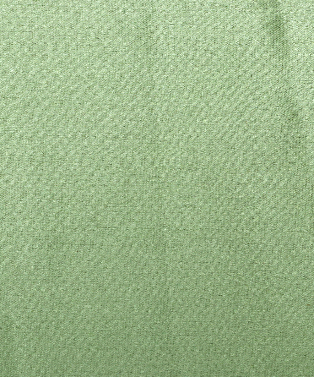 Pista Green Plain Satin Fabric
