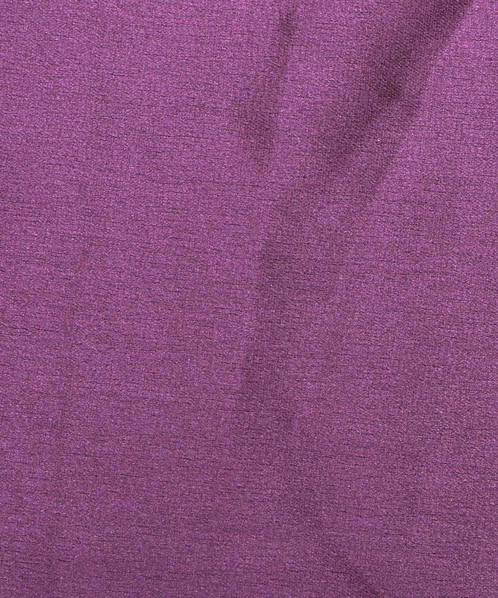 Light Wine Colour Plain Satin Fabric