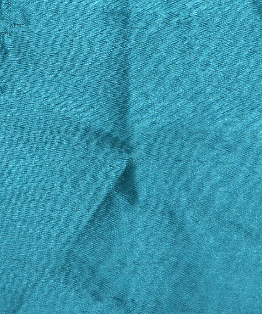 Light Blue Colour Plain Satin Fabric