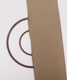 Dark Ivory Colour Plain Glazed Jam Cotton Fabric