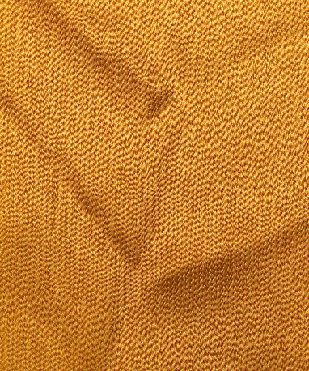 Mustard Colour Plain Satin Fabric