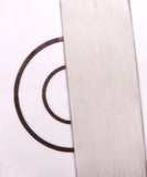 Pale White Colour Plain Satin Fabric