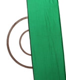 Bottle Green Colour Plain Satin Fabric