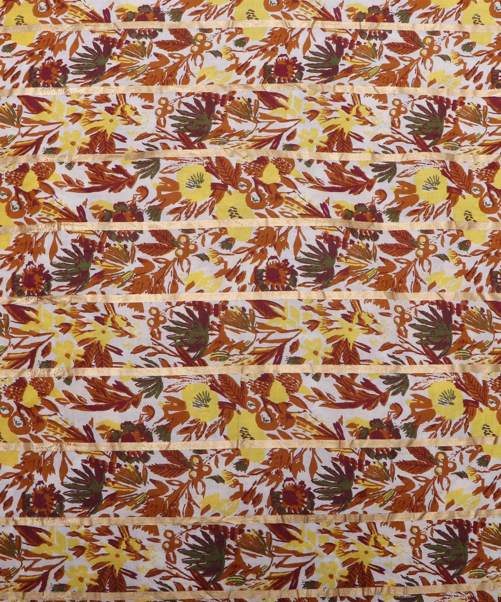 Cotton Digital Print Fabric At Fabric Dekho