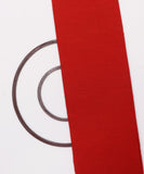 Red Colour Plain Slub Cotton Fabric