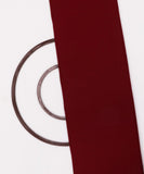 Maroon Colour Plain Slub Cotton Fabric
