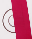 Magenta Colour Plain Slub Cotton Fabric