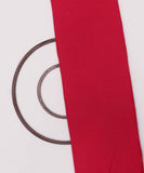 Magenta Colour Plain Slub Cotton Fabric