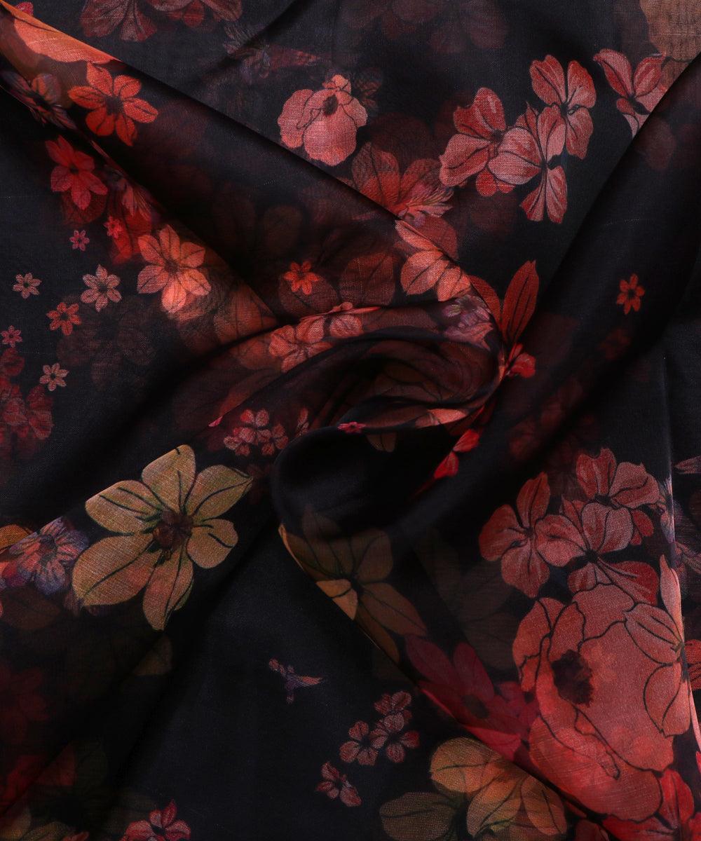Shop Printed Organza Silk Fabric Online