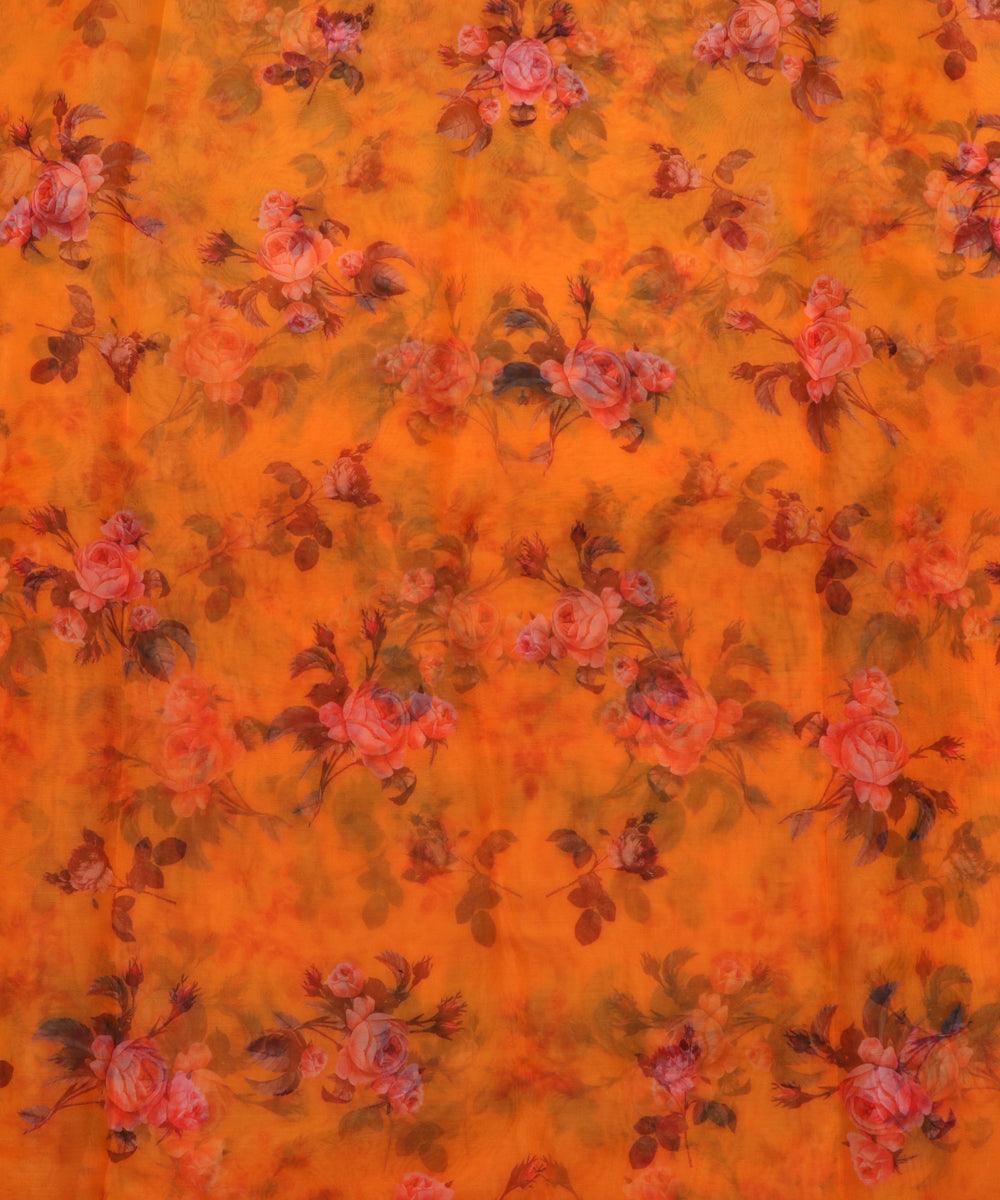 Premium Organza Printed Fabrics Online At Best Price