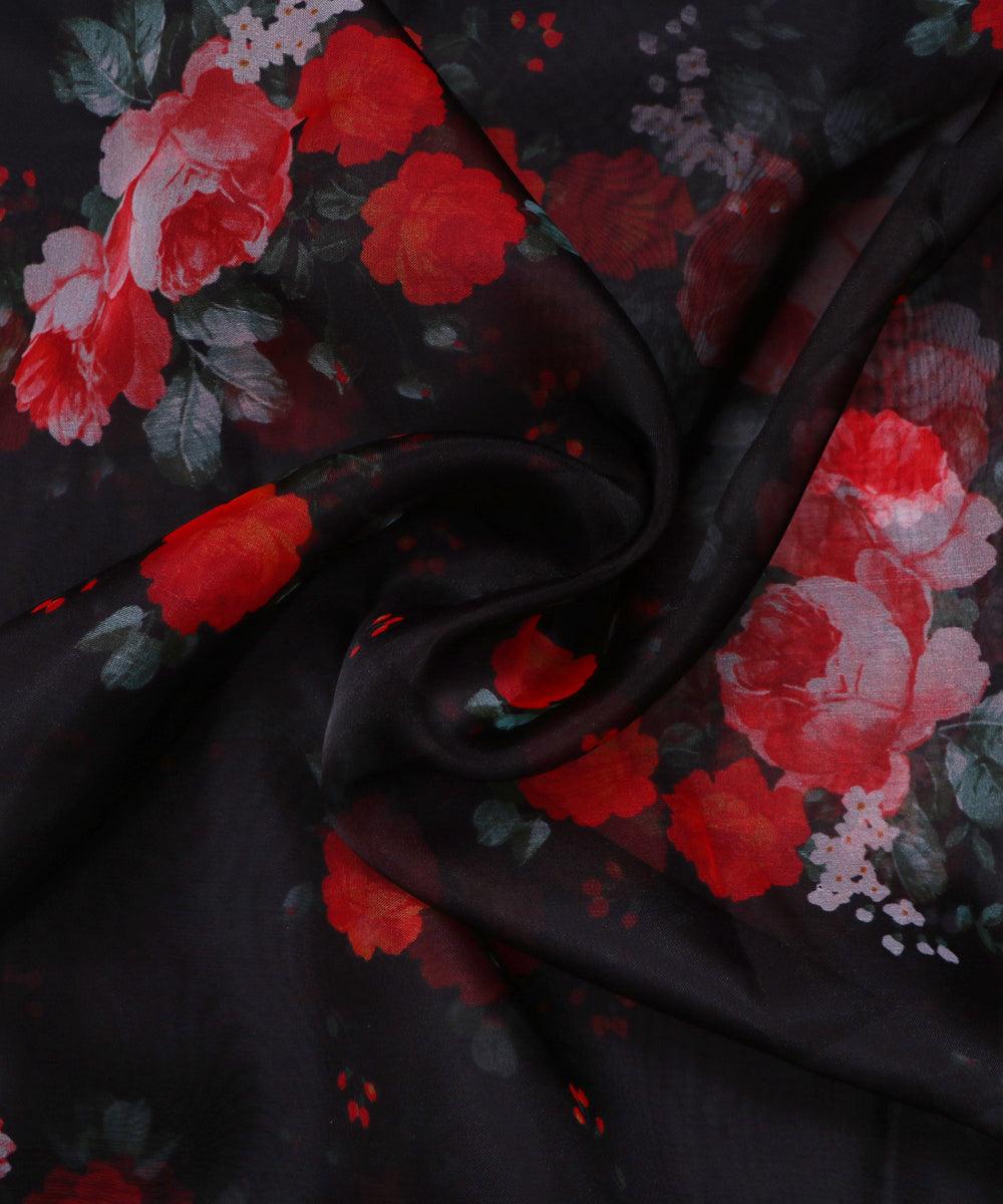 Shop Printed Organza Silk Fabric Online