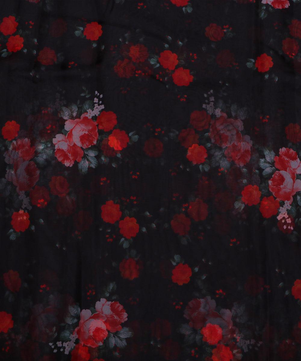 Shop Printed Organza Silk Fabric Online