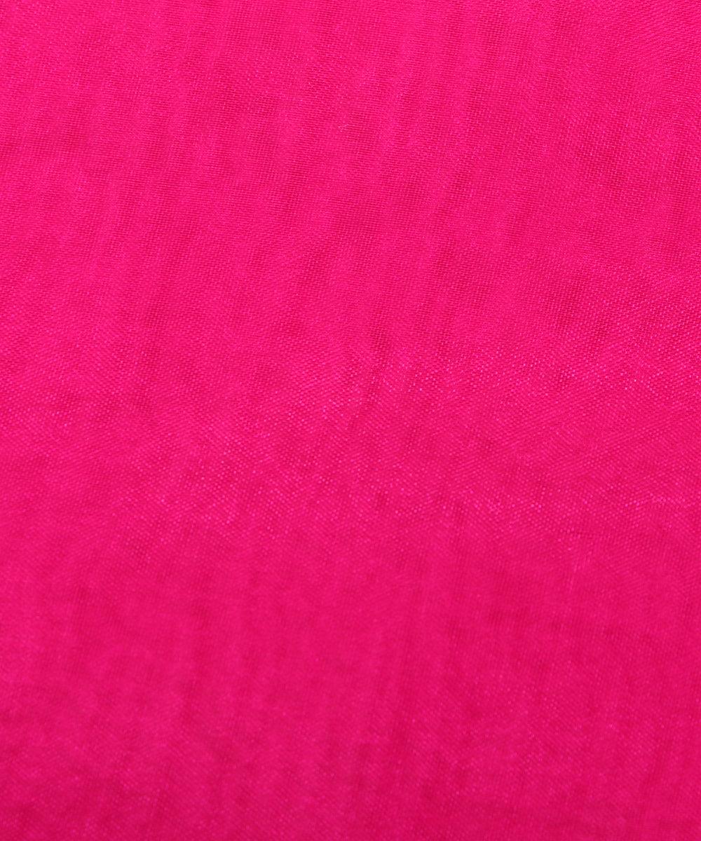 Pure, Embroidered, Floral, Silk Organza Fabric