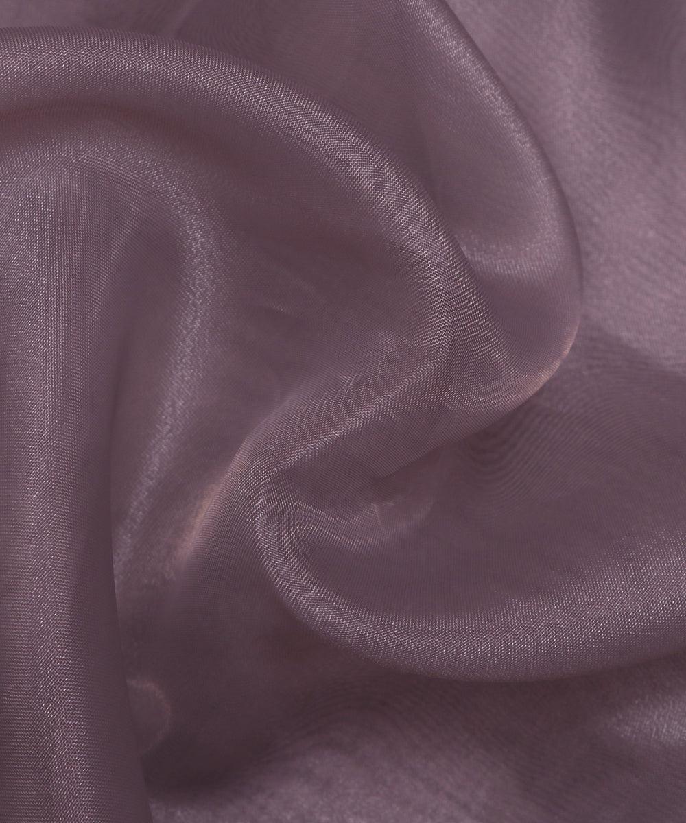 Pure, Embroidered, Floral, Silk Organza Fabric