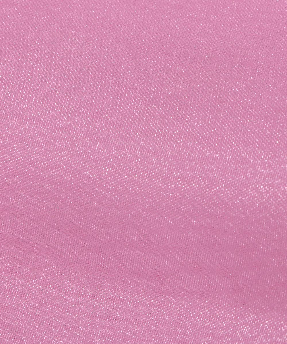 light pink plain tissue organza fabric