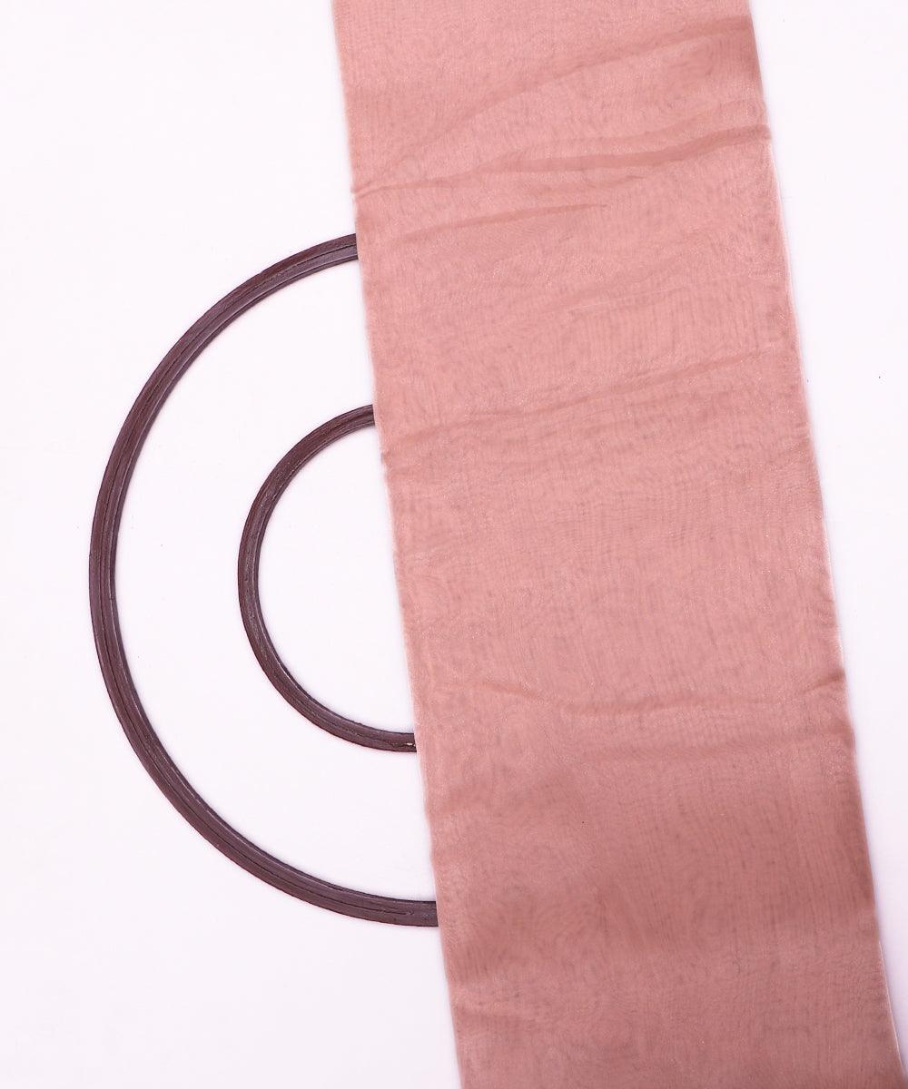 Pure, Embroidered, Floral, Silk Organza Fabric