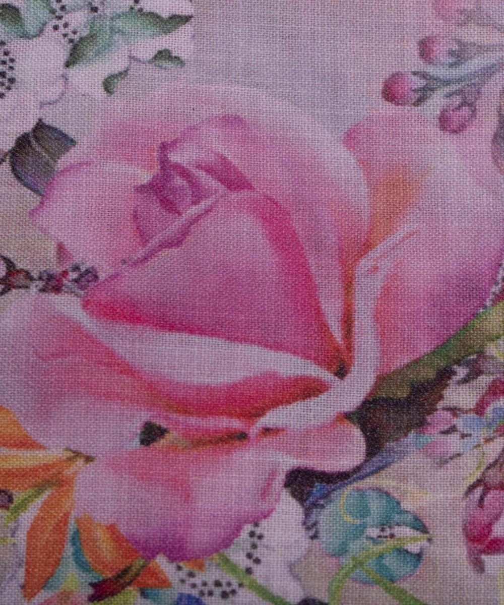 Cotton Digital Print Fabric At Fabric Dekho