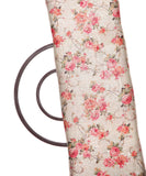 Light Green Floral Digital Print Sequin Embroidery Modal satin Fabric