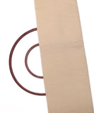 Pale White Colour Plain Cotton Silk Fabric