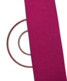 Magenta Colour Two Tone Plain Cotton Silk Fabric