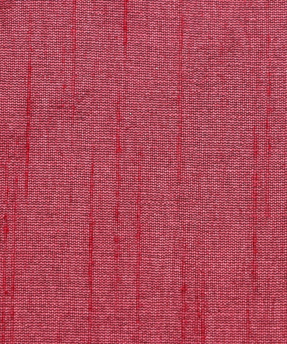rose gold pink colour plain raw silk