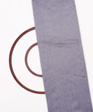Light Denim Blue Colour Plain Raw Silk Fabric