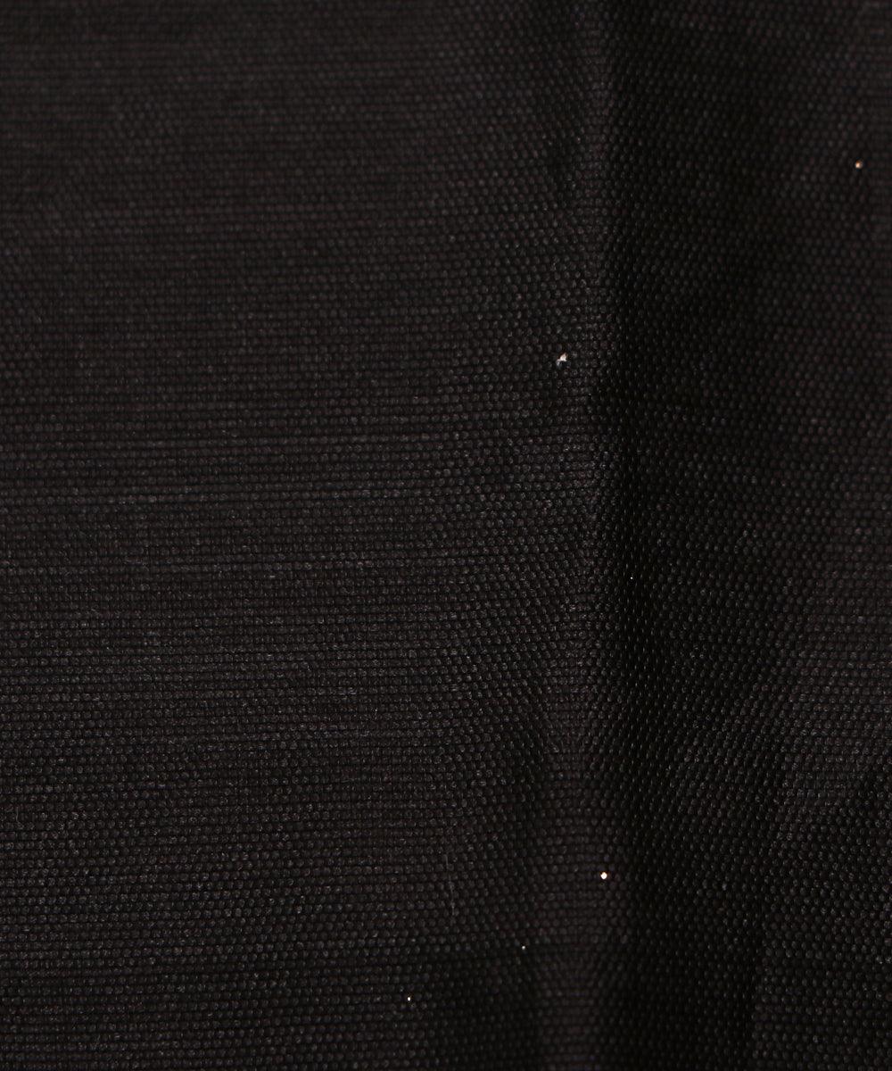 black plain taffeta silk fabric b115 4494